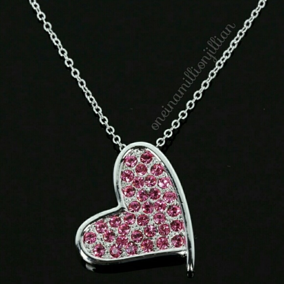 LAST ONE! First Love Heart Necklace - Picture 2 of 4